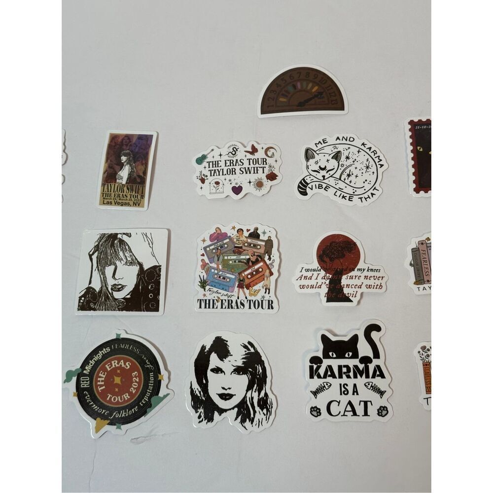 Taylor Swift Eras Tour Sticker Lot - Picture 3 of 5